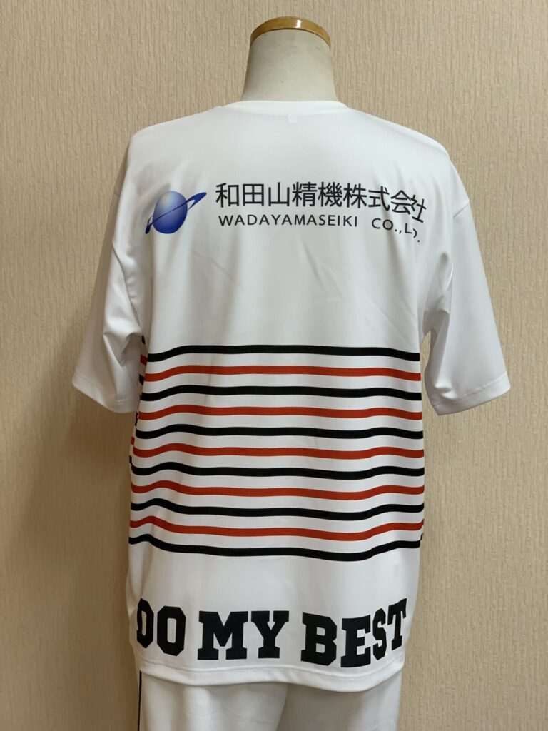昇華転写マラソンTシャツ